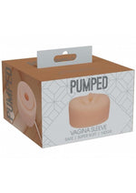 Pumped Vagina Pump Sleeve - Vanilla - 5oz