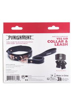 Yes Sir Collar And Leash Set