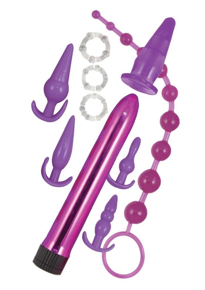 Purple Elite Collection 10pc Anal Play Kit