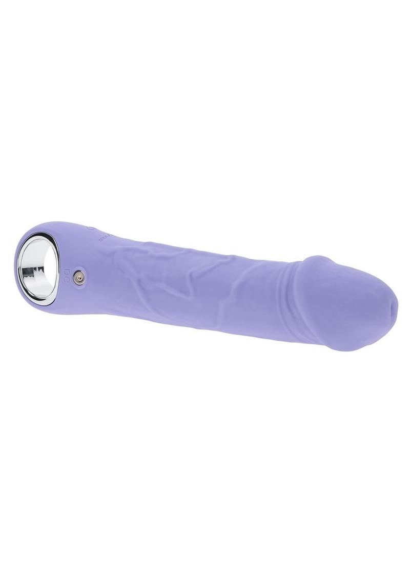 Evolved Purple Fantasy Silicone Vibrator