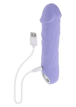 Evolved Purple Fantasy Silicone Vibrator