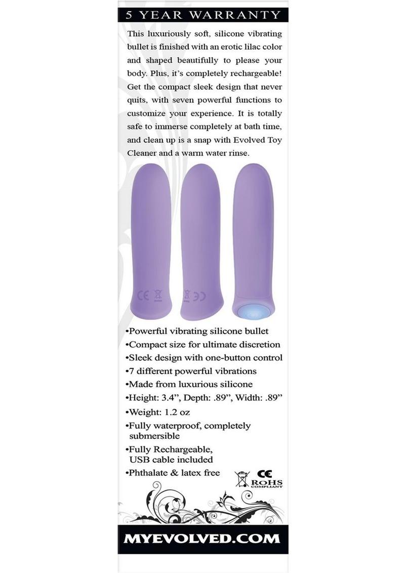 Purple Haze Rechargeable Bullet Vibrating Bullet