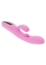 Push The Button Rabbit Vibrator with Clitoral Stimulator