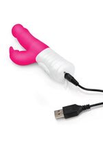 USB Rechargeable Rabbit Essentials Slim Shaft Vibrator