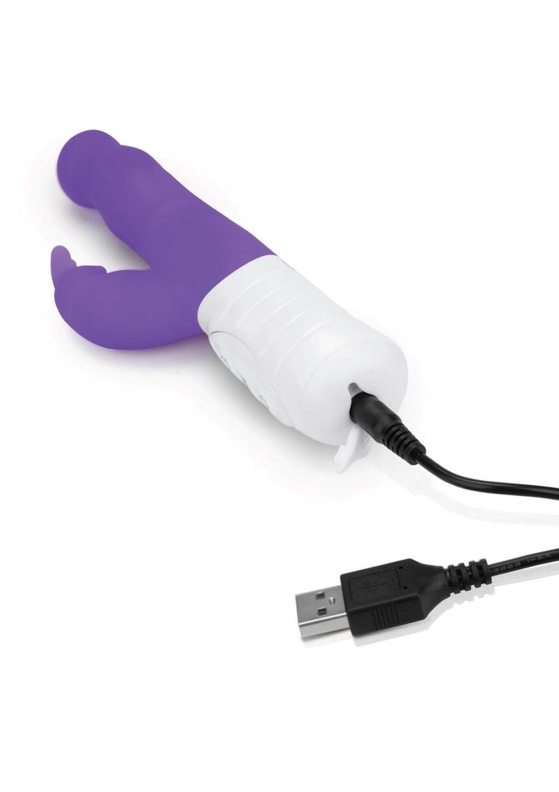 USB Rechargeable Rabbit Essentials Slim Shaft Vibrator