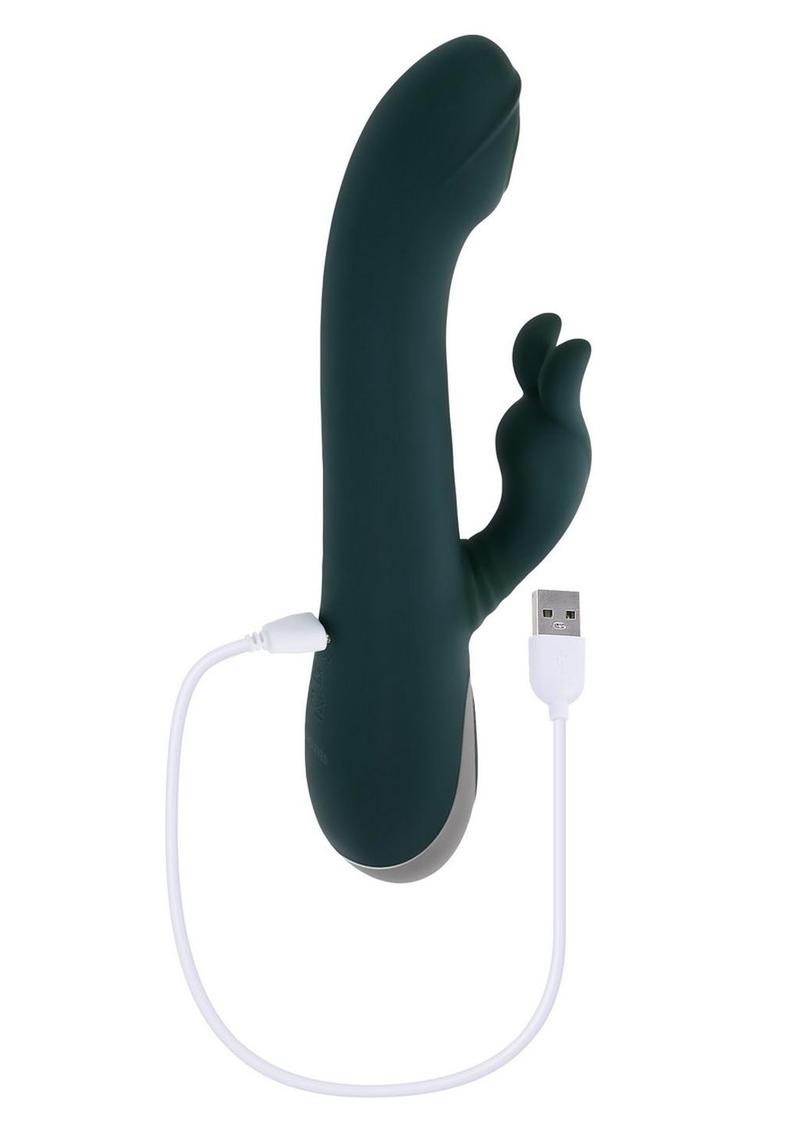 Evolved Rabbit Tap Tap Rechargeable Silicone Dual Vibrator