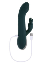 Evolved Rabbit Tap Tap Rechargeable Silicone Dual Vibrator