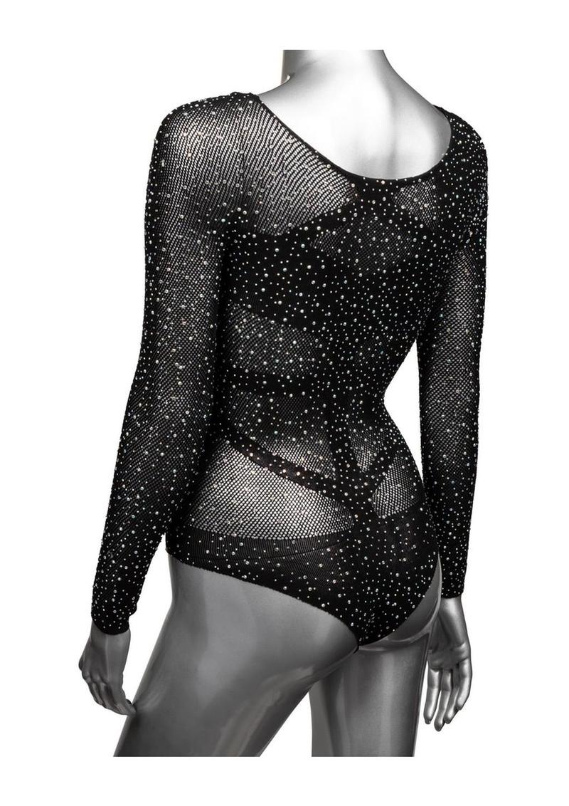 CalExotics Radiance Long Sleeve Plus Size Bodysuit