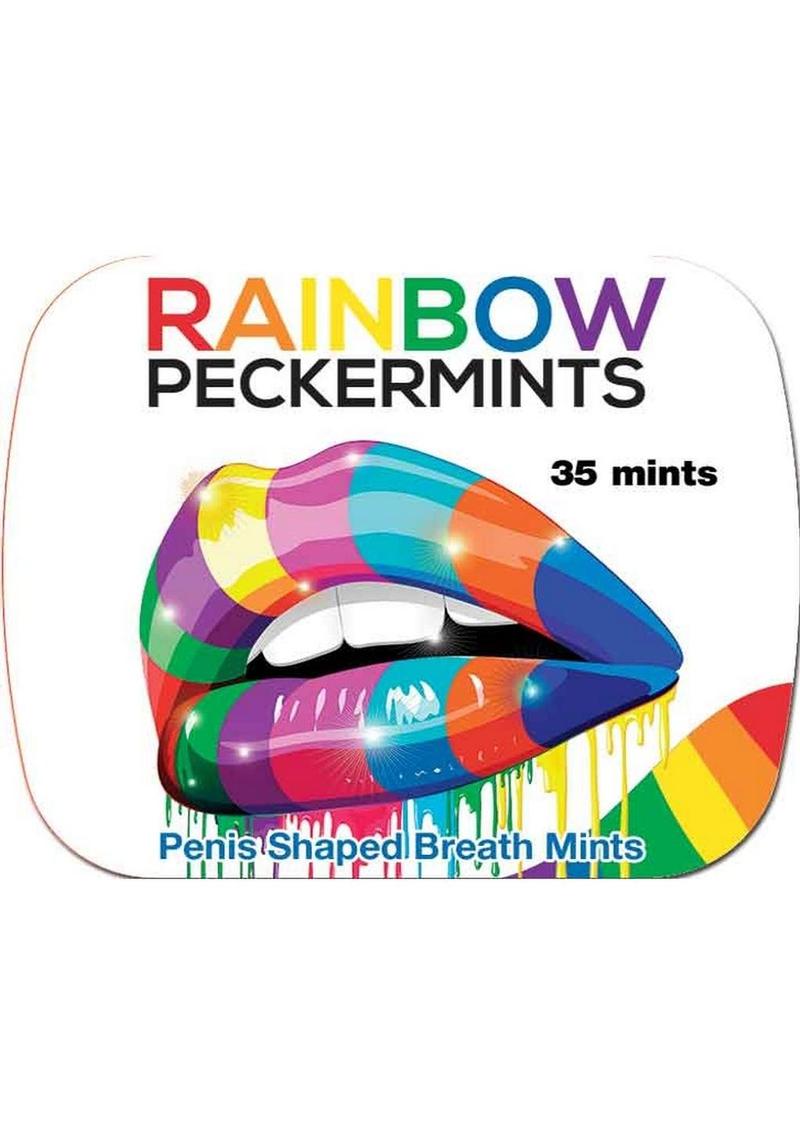 Hott Products Rainbow Peckermints Tin of Penis