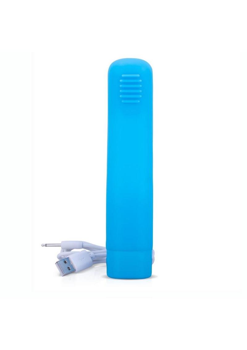 Screaming O Reach-it! USB Rechargeable Blue Silicone G-Spot Vibrator