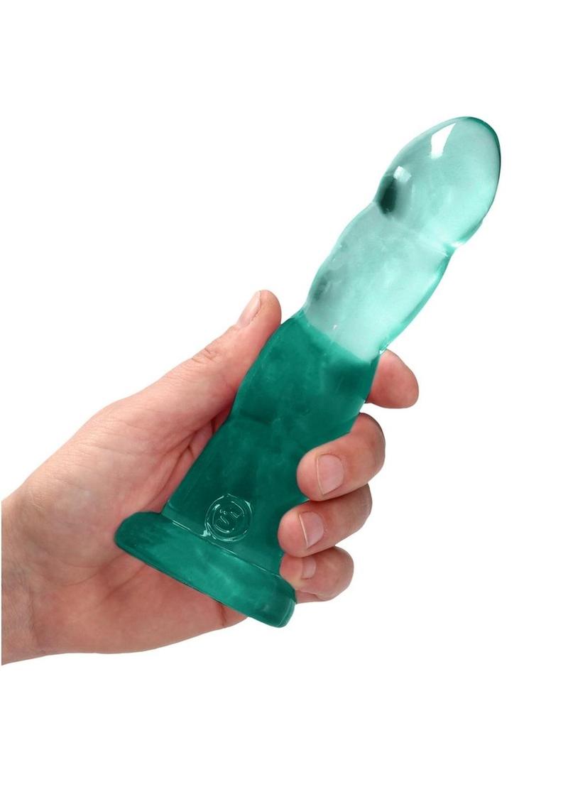 RealRock Crystal Clear Dildo with Suction Cup