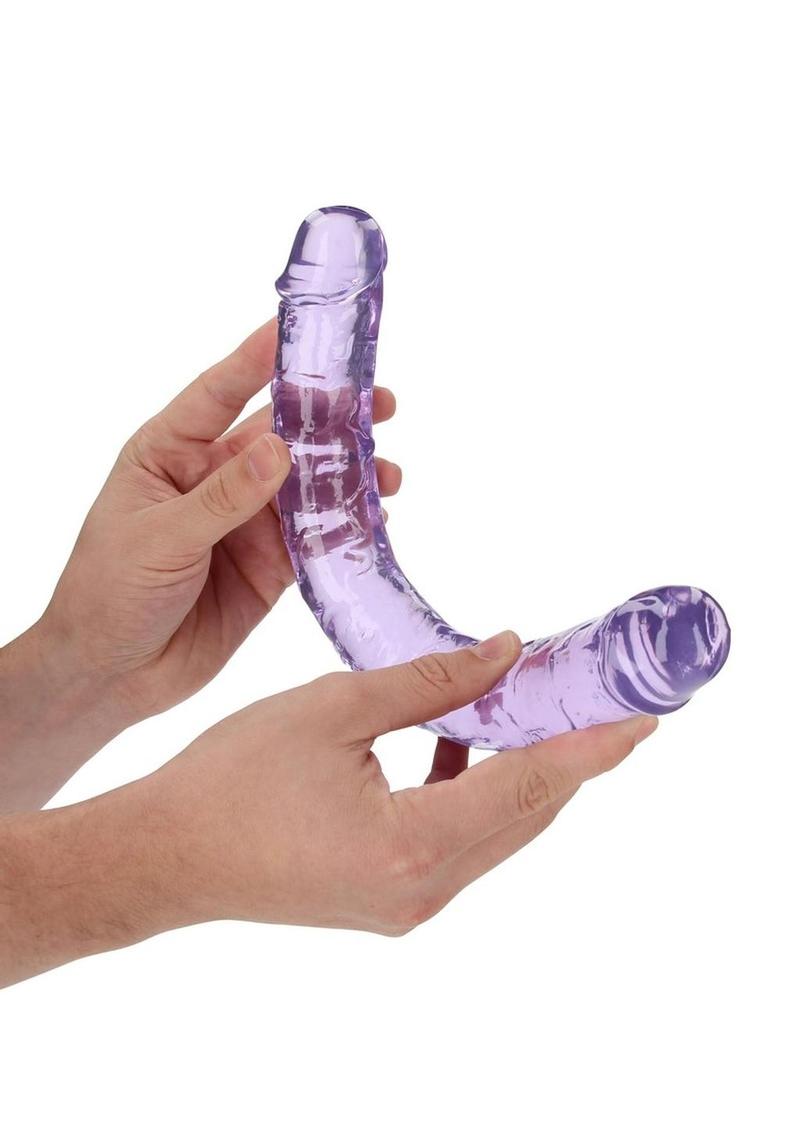 Realrock Crystal Clear Double Flexible And Safe Dong