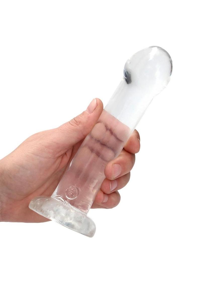 RealRock Crystal Clear Non Realistic Dildo