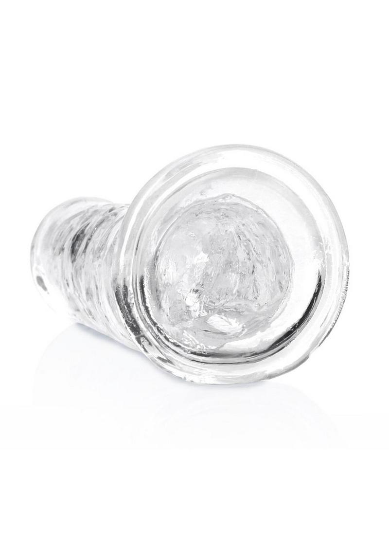 RealRock Crystal Clear Dildo Straight Realistic Dildo