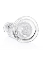 RealRock Crystal Clear Dildo Straight Realistic Dildo