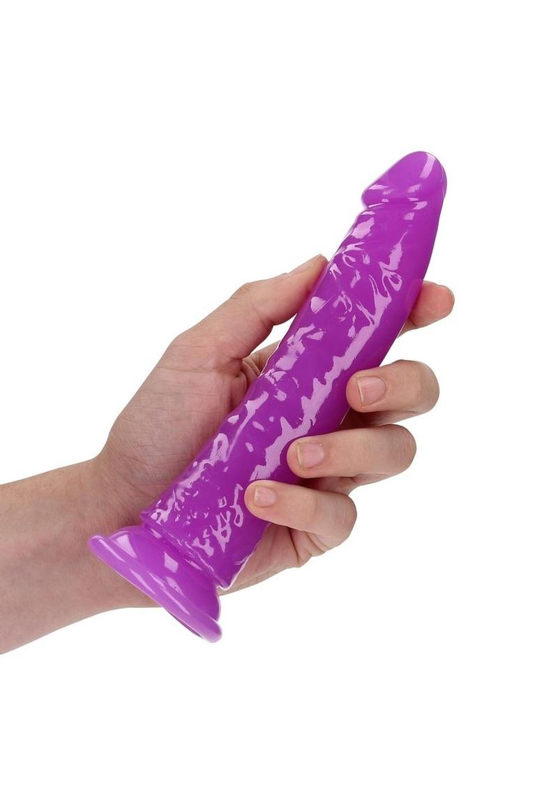 Realrock Slim Glow In The Dark Dildo