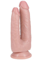 Realrock Double Trouble Double Dildo with Suction Cup