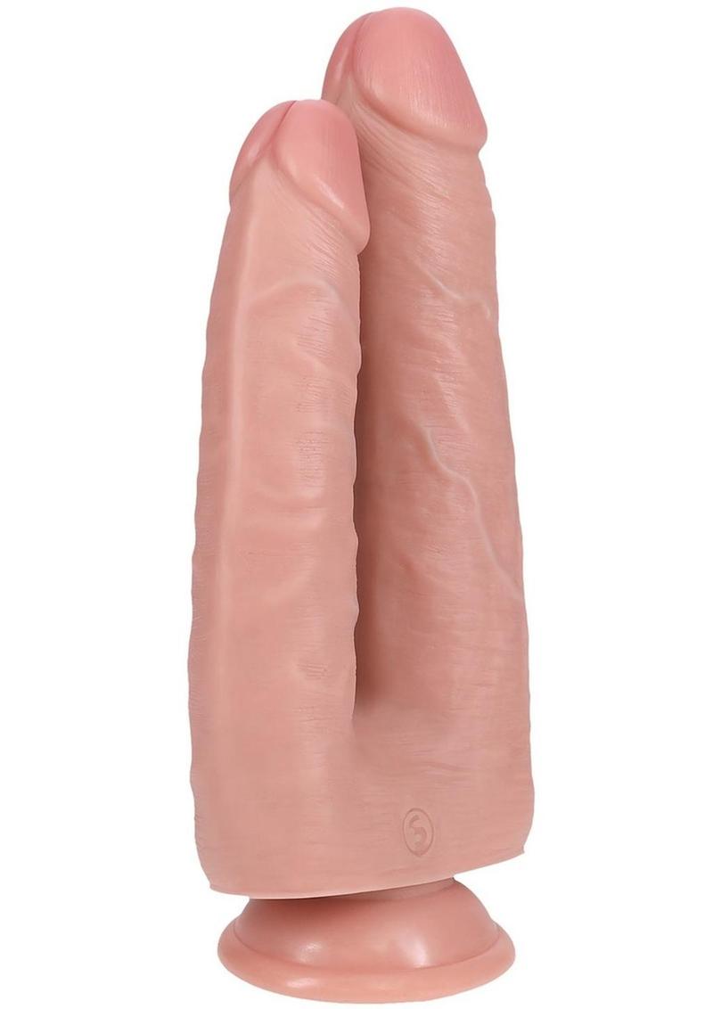 Realrock Double Trouble Double Dildo with Suction Cup