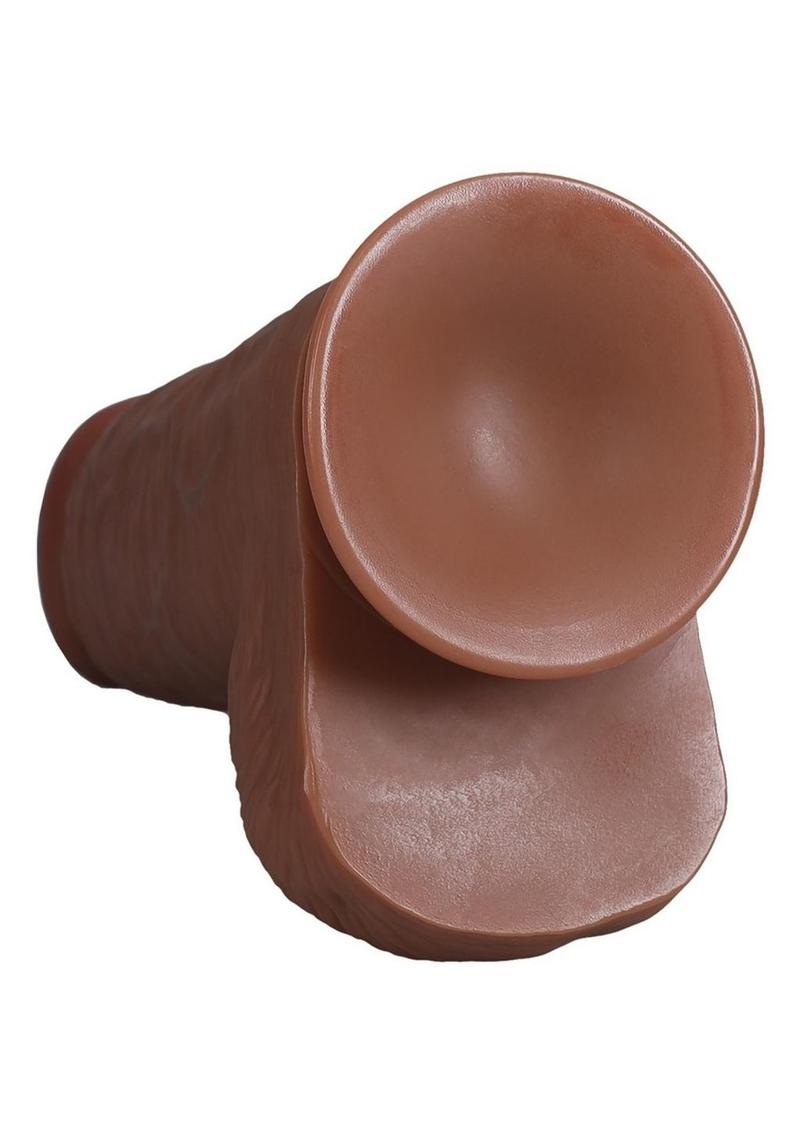 Realrock Extra Thick Dildo with Balls And Suction Cup