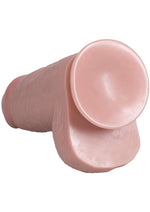 Realrock Extra Thick Dildo with Balls And Suction Cup