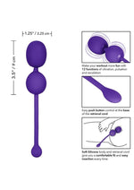 CalExotics Rechargeable Dual Kegel Vibrating Pelvic