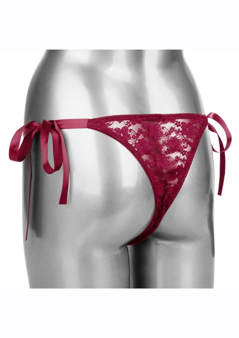 CalExotics Rechargeable Lace Thong Set