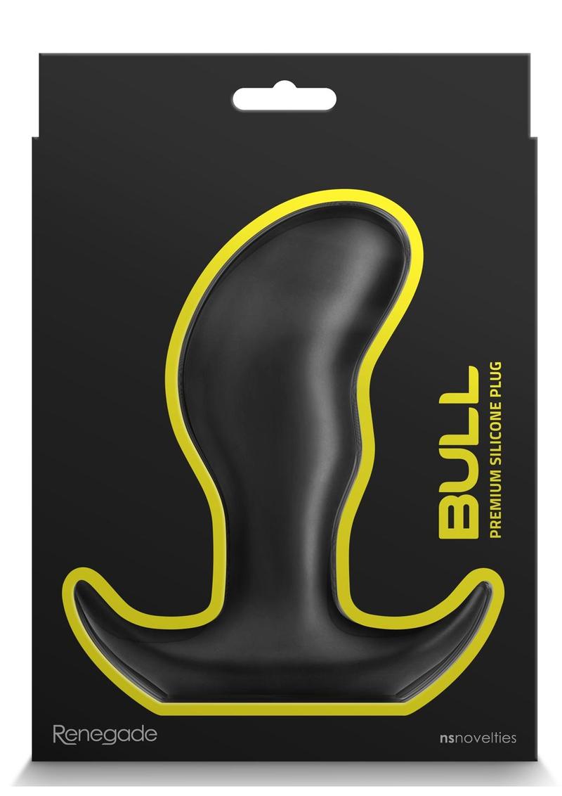 Renegade Bull Premium Silicone Anal Plug Comfortable Design