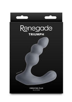 Renegade Triumph Rechargeable Silicone Vibrating Prostate Massager - Grey