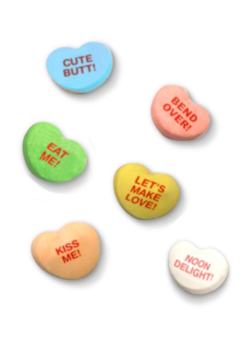 Candyprints Risqué Valentine Hearts Box of Candies