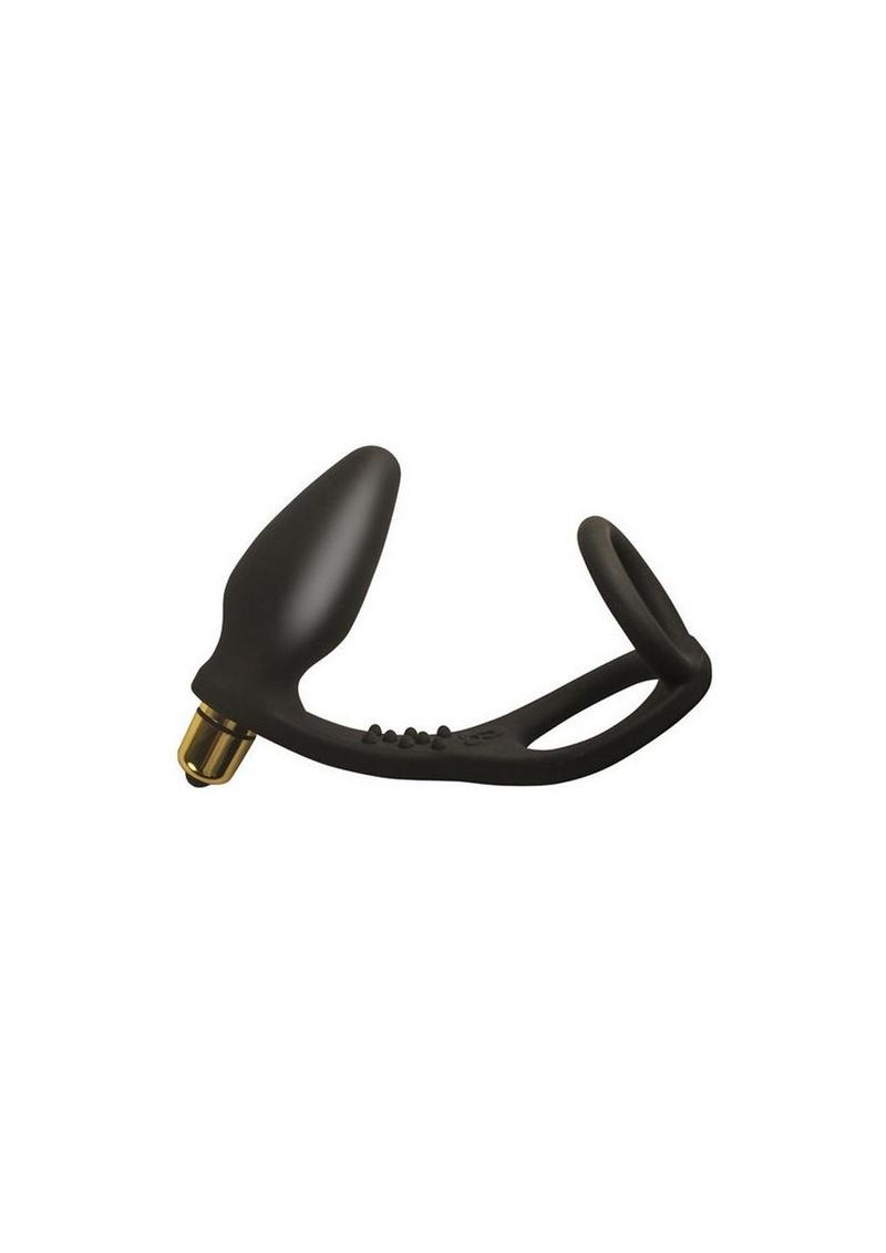 Ro Zen 7 Speed Vibrating Silicone Cock Ring Butt Plug