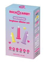 Rock Candy Beginner Silicone Dilator - Multicolor - 3 Piece/Set