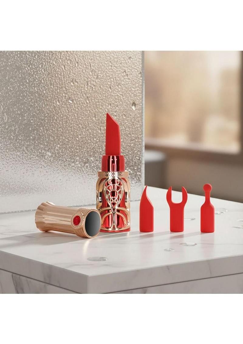 Ruby Kiss Lipstick Vibrator