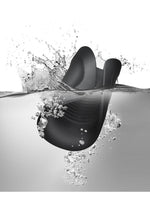 Rush Silicone Vibrating Textured Masturbator 10-Mode Waterproof Toy