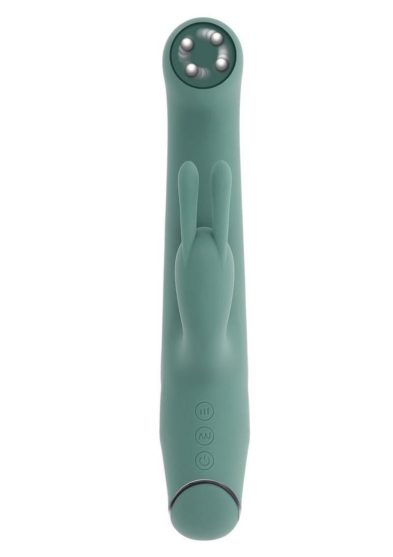 Evolved Satin Swirl Rabbit Vibrator