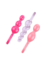 Satisfyer Booty Call Silicone Textured Anal Plugs