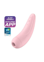 Satisfyer Curvy 2+ Air Pulse Stimulator Rechargeable Clitoral Vibrator