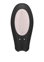 Satisfyer Double Joy Rechargeable Silicone Bluetooth Partner Vibrator