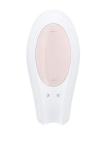 Satisfyer Double Joy Rechargeable Silicone Bluetooth Partner Vibrator