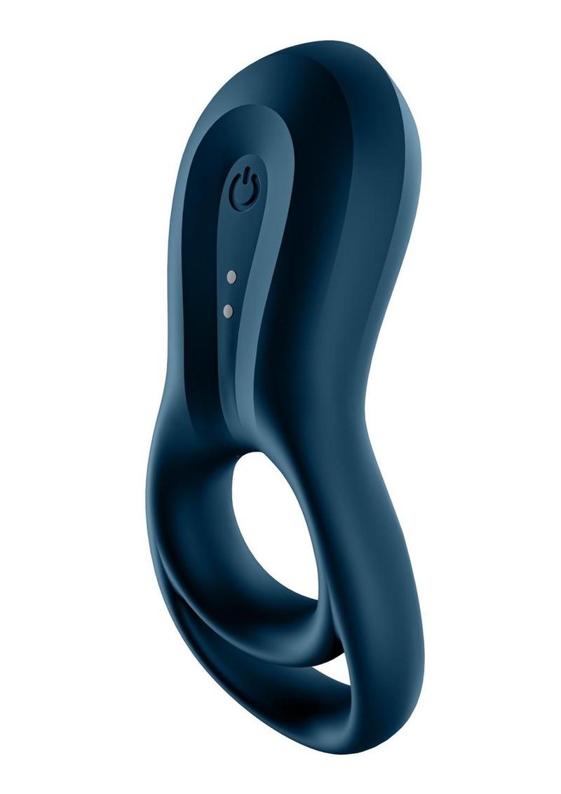 Satisfyer Epic Duo Bluetooth Silicone Vibrating Cock and Ball Ring