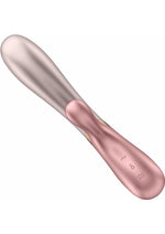 Satisfyer Hot Lover Dual Stim Vibrator Silicone with Warming Feature