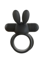 Screaming O Ohare XL Rechargeable Silicone Vibrating Cock Ring - Black - XLarge