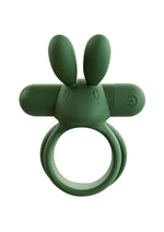 Screaming O Ohare XL Rechargeable Silicone Vibrating Cock Ring - Green - XLarge