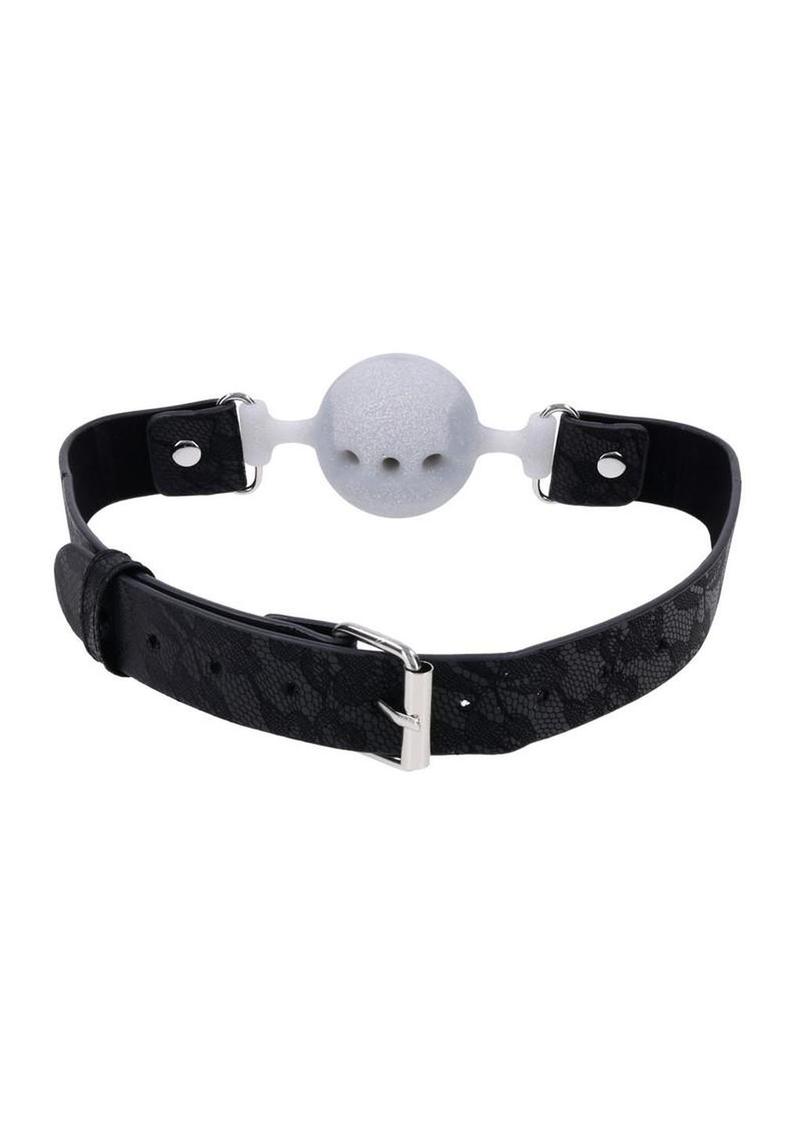 Sex and Mischief Lace Breathable Ball Gag