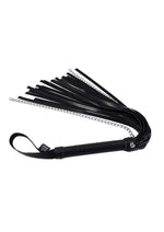 Leather Flogger with Chain