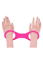 Sex and Mischief Hot Pink Cuffs