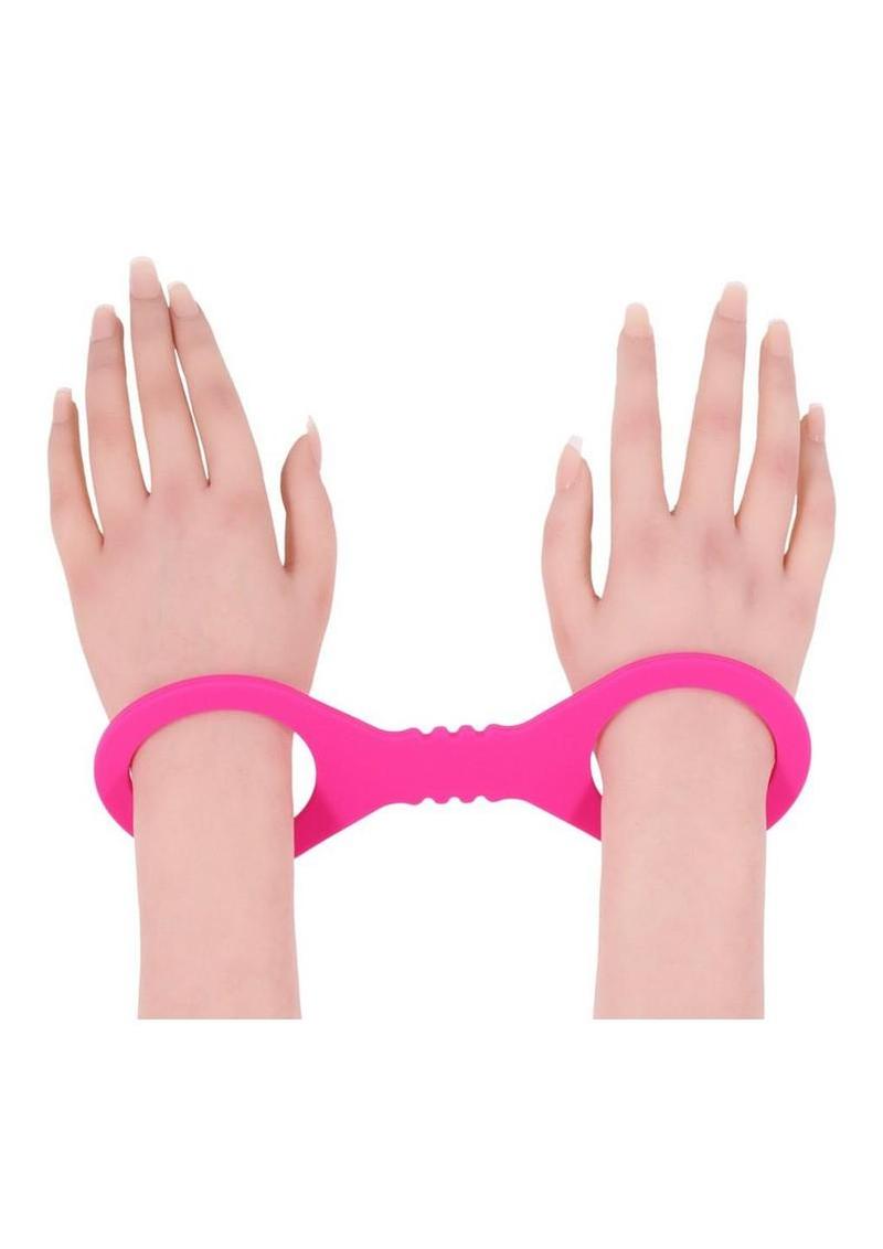 Sex and Mischief Hot Pink Cuffs