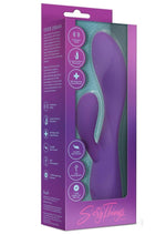 Sexy Things Fever Dream Rechargeable Silicone Rabbit Vibrator - Purple