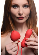 Shegasm Love on Me Rechargeable Silicone Suction Clit Stimulator & Vibrating Egg
