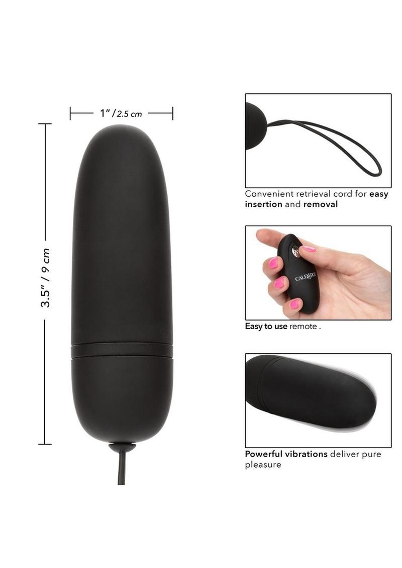 Silicone Bullet With Remote Control Vibrators