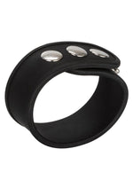 Silicone Tri Snap Erection Ring With Heavy Hardware